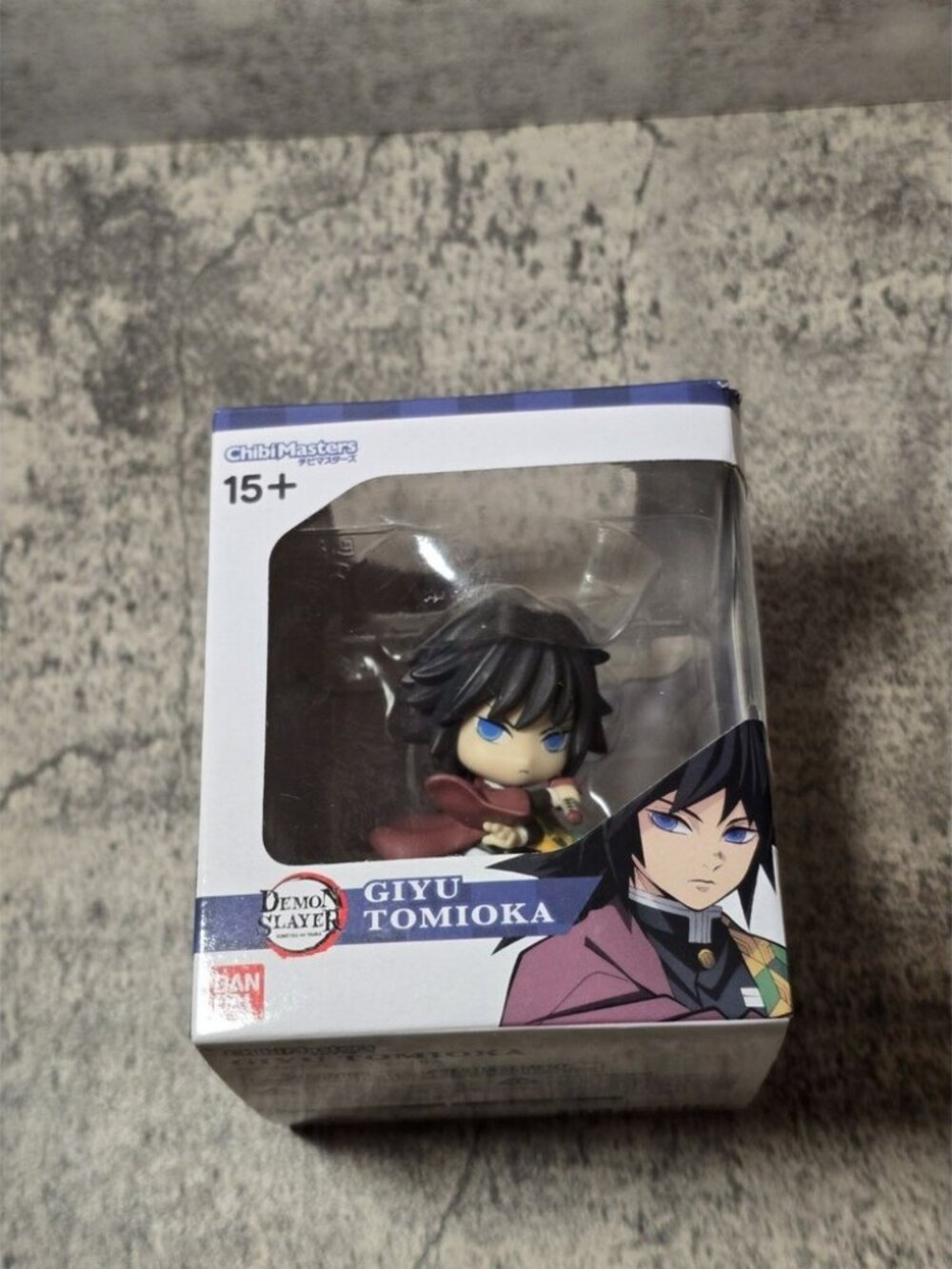 New Shueisha Chibi Masters Demon Slayer Kimetsu No Yaiba Figure Giyu Tomioka